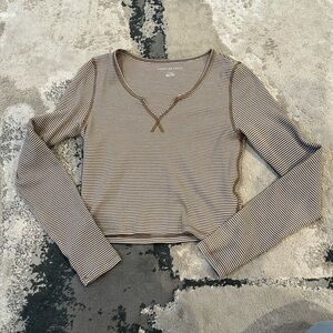 AE stripped long sleeve
